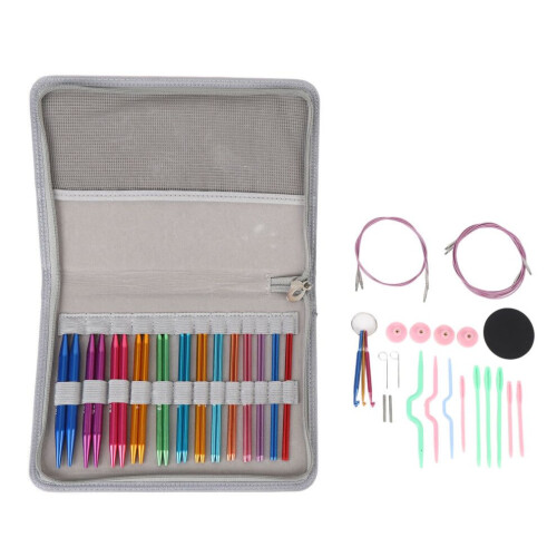 Rundstickset 13 cm, avtagbara