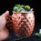 Σετ κούπας Moscow Mule, χειροποίητες κούπες με επιμετάλλωση καθαρού χαλκού, 4