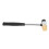 Black Guitar Plastic Hammer Brass and Rubber Head 3