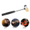 Black Guitar Plastic Hammer Brass and Rubber Head 5