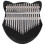 Kalimba Crystal Fox Shape Thumb Piano Kit 17 Key 2