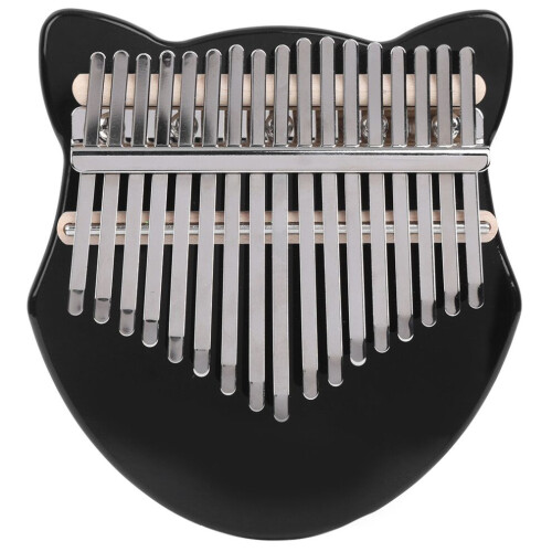 Kalimba Crystal Fox Shape Thumb Piano Kit 17 Key 1