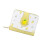 Women Small Compact Wallets Pu Leather Clutch Purses-Yellow 1