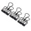 80 stuks holle bindclips van 1,8 cm, stevig metaal 5