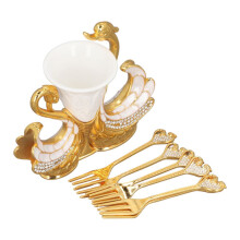 Swan Base Gaffelhållarset Elegant Multifunktionell