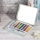 Solid Watercolor Paints Set 12 Pearlescent Colors 4