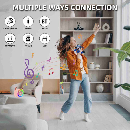 Draagbare draadloze luidspreker met stabiele Bluetooth-verbinding 2
