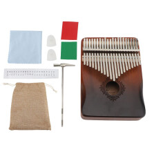 Kalimba met 21 toetsen, draagbare kleine duimpiano