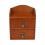 Desktop Wooden Storage Box Retro Multi Layer 3