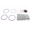 13 par rundstickor i set, 3-10 mm 4