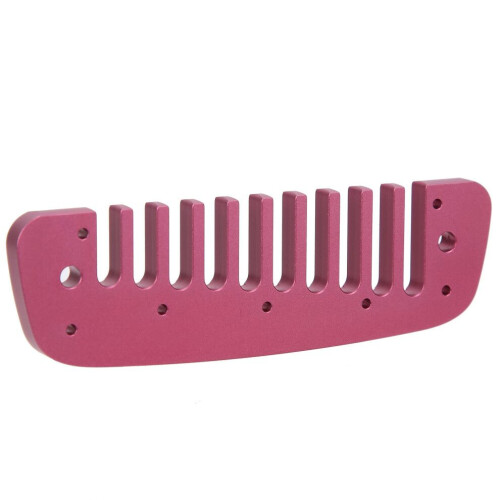 Kammondharmonica onderdeel 10-gaats aluminiumlegering klein 2
