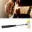 Yellow Guitar Plastic Hammer Brass Rubber Head 4