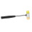 Yellow Guitar Plastic Hammer Brass Rubber Head 2