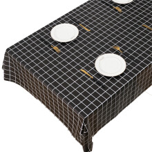Stylish Outdoor Dining, Beautiful Patterns, Vinyl Table Cloth, Waterproof Oil-proof Tablecloth, For Kitchen Dining Table, Easy Care, 1PCS