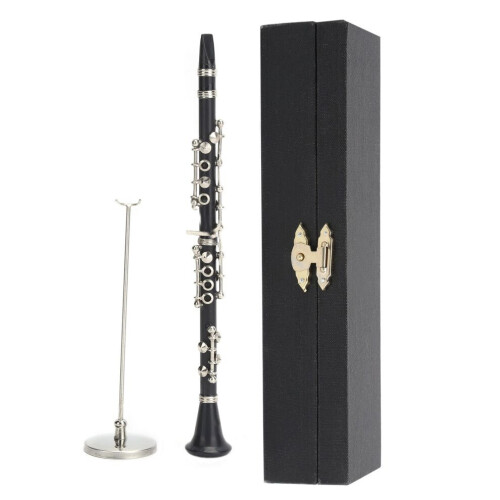 Mini-Flötenmodell mit Sockel, Miniatur-Musik