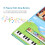 Teclado de piano electrónico Bigfun de 20 teclas 2