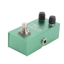 Tremolo-effectpedaal met 6,35 mm ingangs- en uitgangsaansluiting
