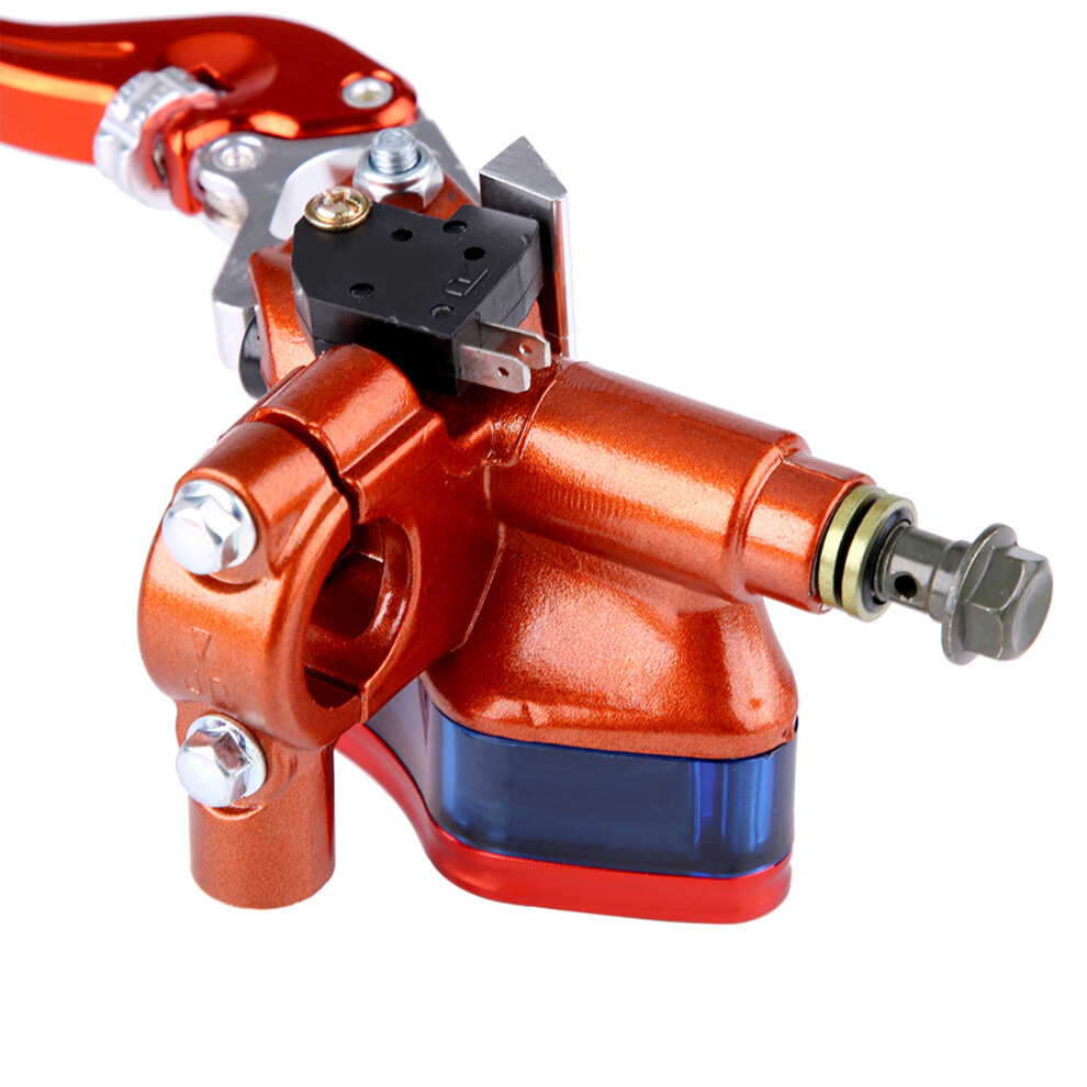 22Mm Cnc Hydraulic Brake Pump Clutch Levers Pair For Motorcycles Orange 5041362854769