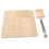 Wooden Blocking Board 324 Holes Polished Rubber 3