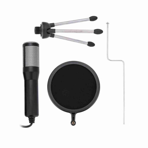 USB-kontakt kondensatormikrofon med stativ 1