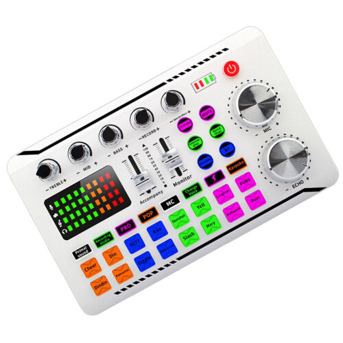 Live Sound Card Audio Recording Desktop Singing BT 2