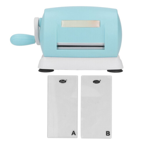 Doe-het-zelf reliëfmachine met AB-platen en handslinger.