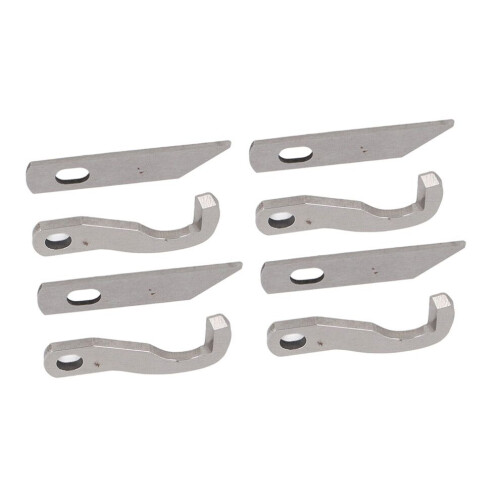 8Pcs Serger Knife Strong Durable Metal Accurate 2