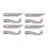 8Pcs Serger Knife Strong Durable Metal Accurate 4
