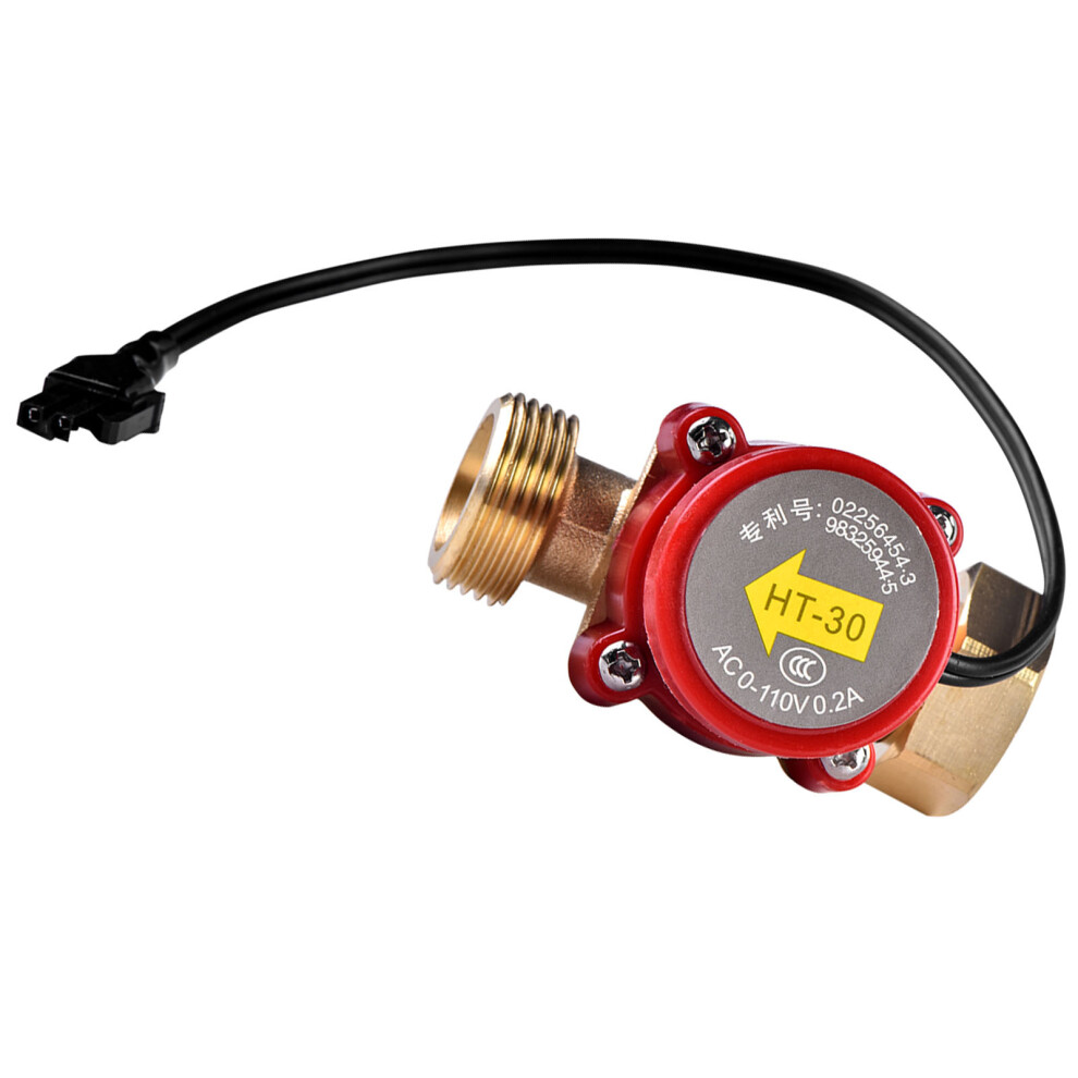 Household Htâ30 G3/4"-3/4" Water Pump Flow Sensor High Temp Resistant 9411362855114