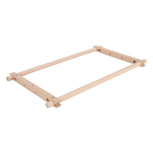 Cross Stitch Frame Rectangular Removable Wood 2