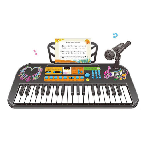 Piano digital electrónico para niños.