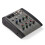 Audio Mixer 4-Channel Mixing Console 48V Phantom 1