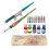 Federhalter-Set 12,5 x 33 x 4 cm, flache Rundfeder mit Tinte 4