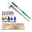 Federhalter-Set 12,5 x 33 x 4 cm, flache Rundfeder mit Tinte 5