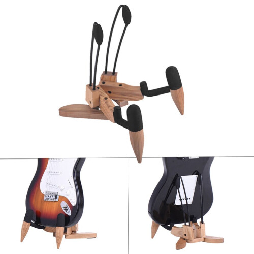 Hopfällbart musikinstrument i lövträ 2