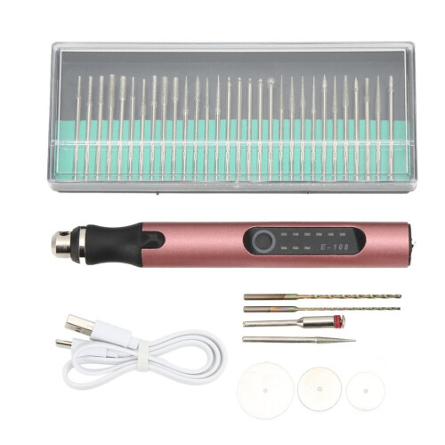 Gravierstift, tragbar, kabelloses Laden, 3 Geschwindigkeiten