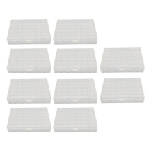 10 Spulensets, 36 Fächer, leicht, transparent