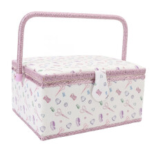 Fabric Sewing Basket Large Capacity Magnetic