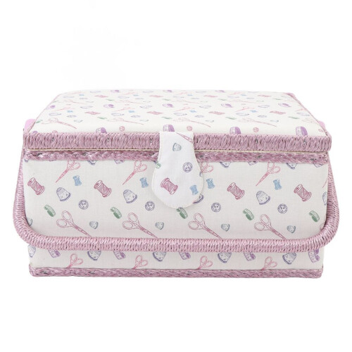 Fabric Sewing Basket Large Capacity Magnetic 1
