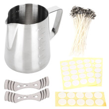 Candle Supplies Kit White Dot Sticker