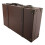 Vintage Leather Suitcase European Style Brown 4