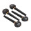 4PCS Fine Tune Peg Black Ebony Pre Punched 3