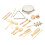 Ensemble de 10 instruments de percussion en bois 5