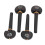 4PCS Fine Tune Peg Black Ebony Pre Punched 2