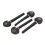 4PCS Fine Tune Peg Black Ebony Pre Punched 5
