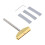 Fret Press Caul and 7.25 9.5 12 Radius Inserts 2