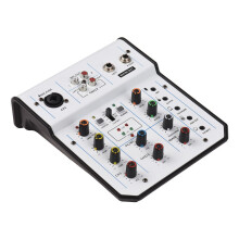 Audiomixer, 3-Kanal-Mischpult, 48V Phantomspeisung