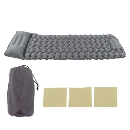 Grå campingsovunderlag Ergonomisk designfot