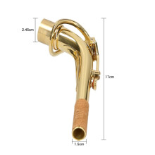 Altsaxofonhals Mässingssaxofon med böjd hals