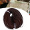 Manual DIY Flat Leather Cord 100m Long Braided 5